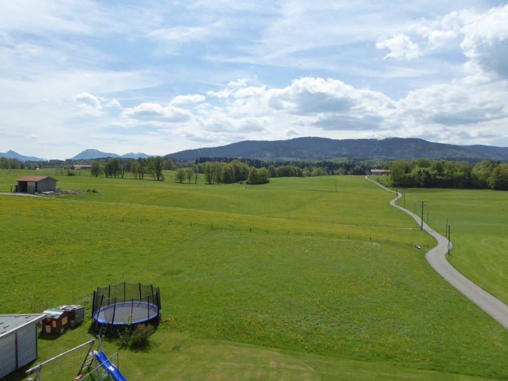 Waakirchen Hörpointer Weg: Blick nach Süden
