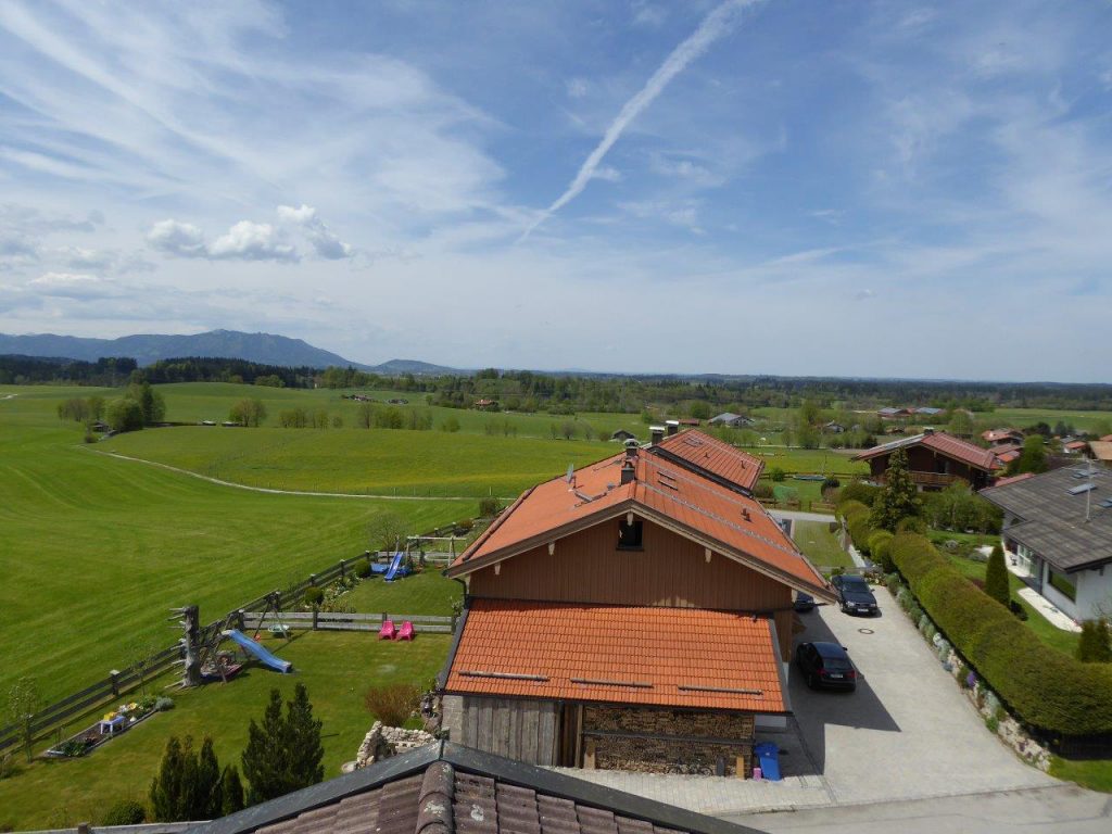 Waakirchen Hörpointer Weg: Blick nach Westen